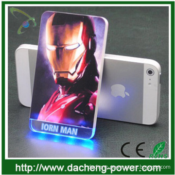 LED Crystal Ring Light smart mobile power bank manual 4000mah power bank for philips Samsung